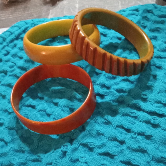 Bakelite Authentic bangles - Picture 3 of 12